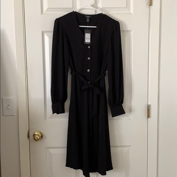 ASOS Petite L/S Button Down Dress - Picture 2 of 10